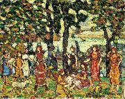 Maurice Brazil Prendergast Autumn oil painting reproduction